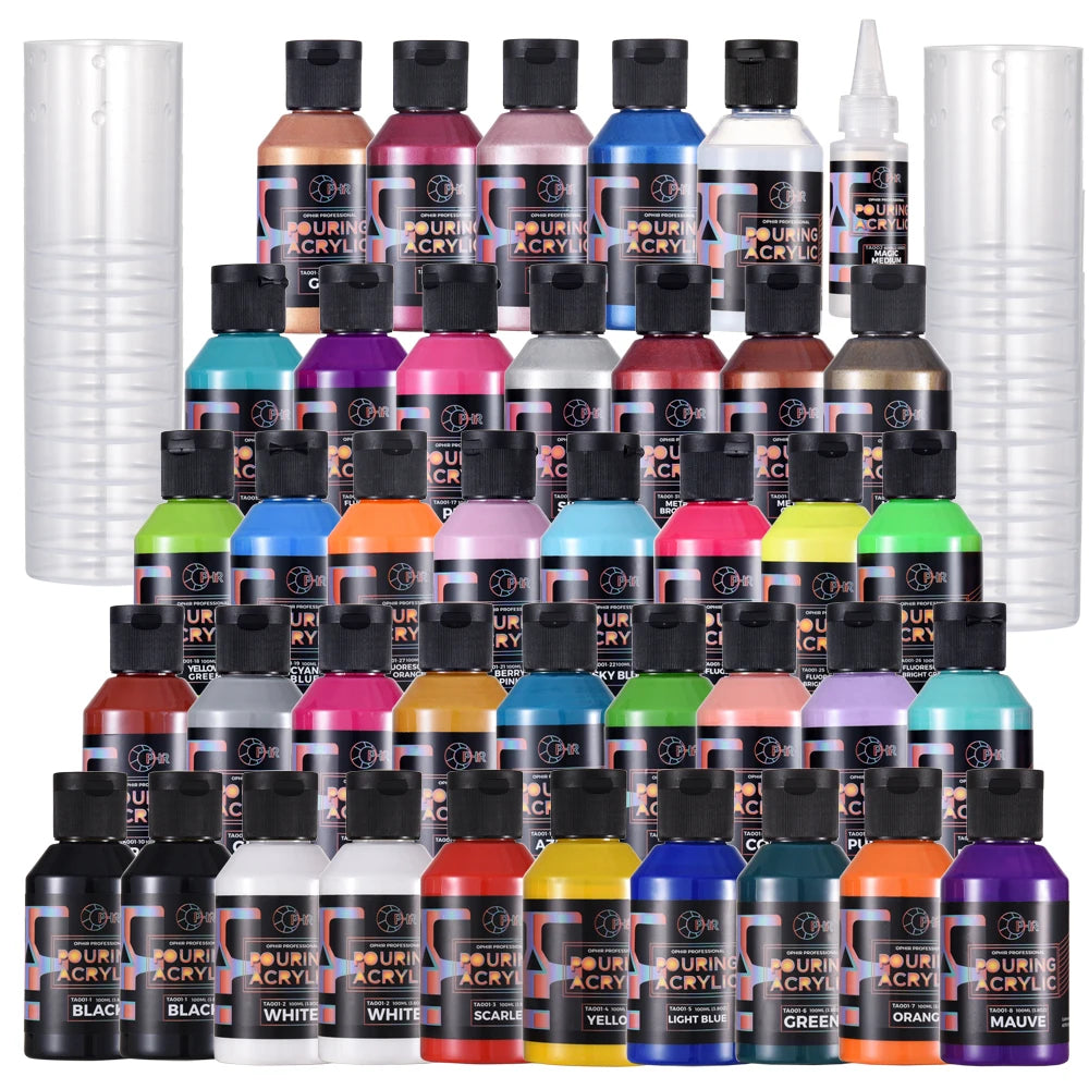 High Flow Arts Supply 36 Colors to Choose 100ML/Bottle