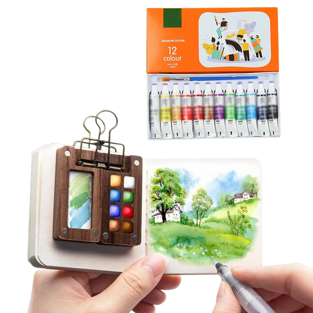 Artist Watercolor Set Portable Watercolor