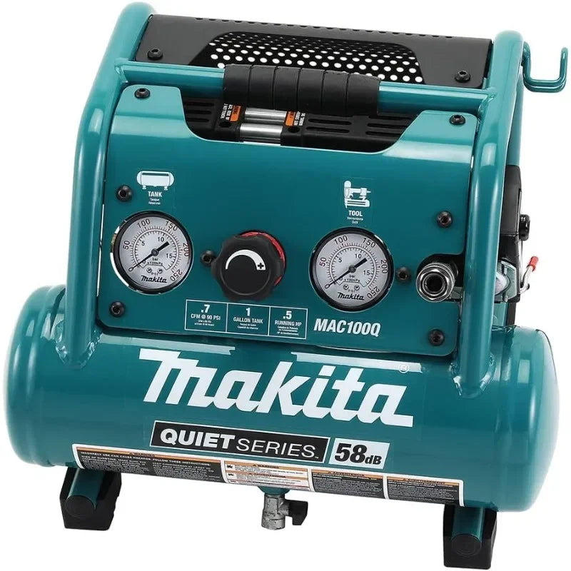 Makita MAC100Q Quiet  Compact, Oil-Free, Electric Air Compressor