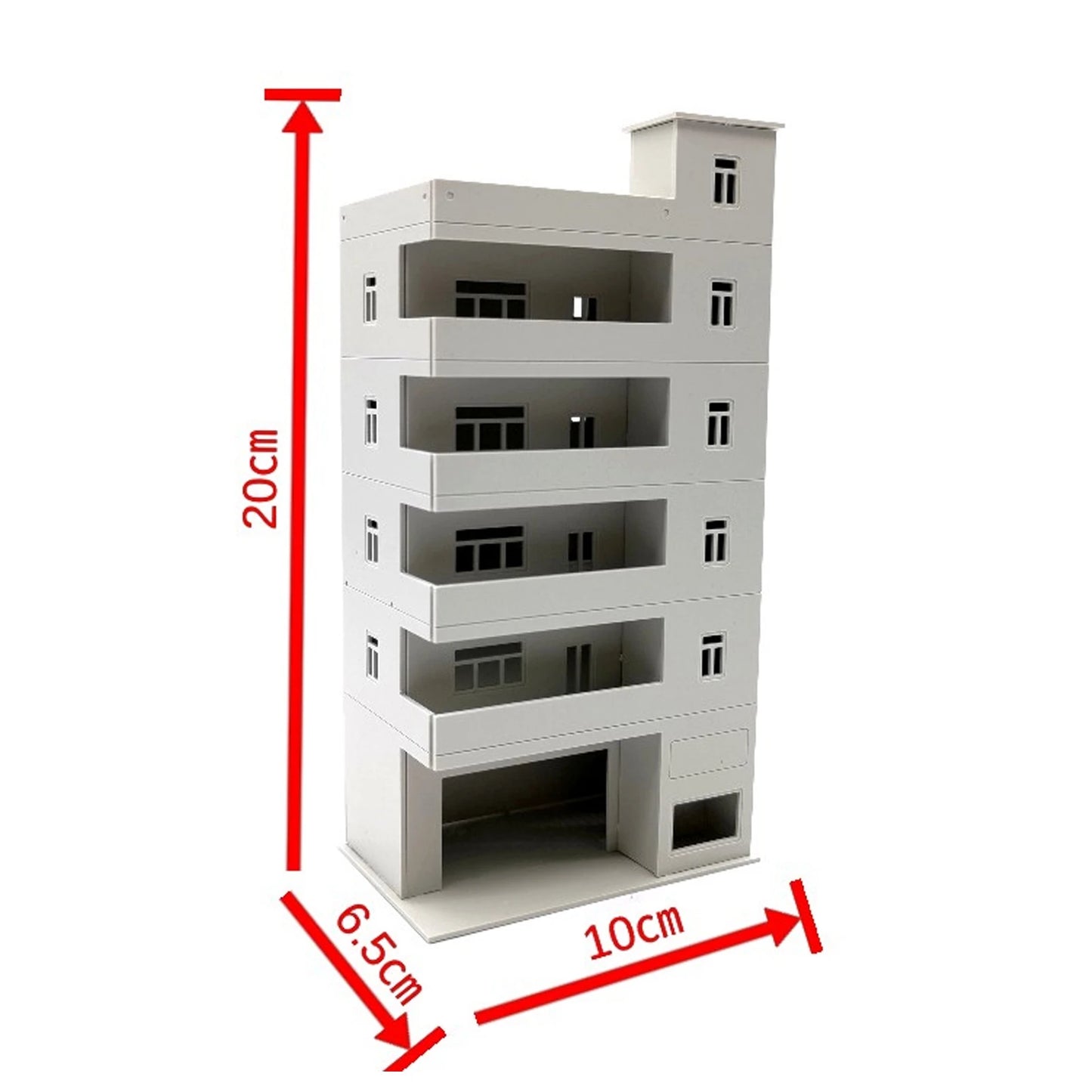 HO scale Building model