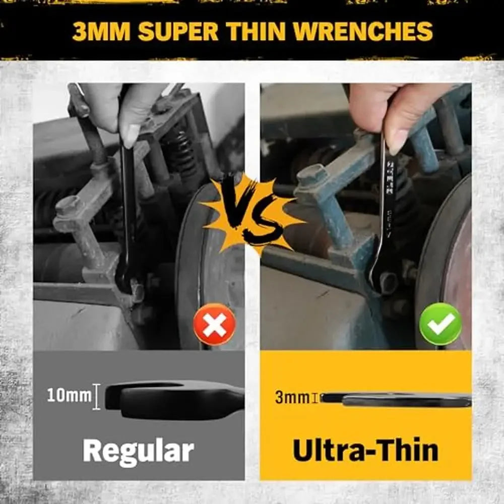 Super-Thin Wrench Set