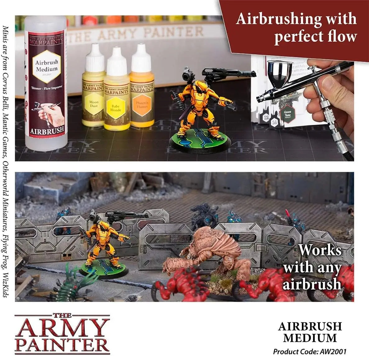 The Army Painter Complete Airbrush Paint Set Combo