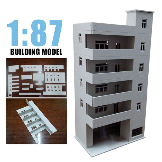 HO scale Building model