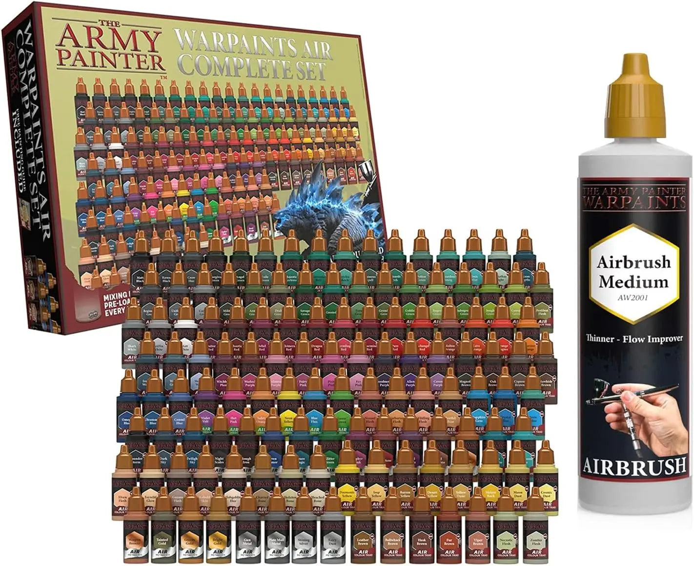 The Army Painter Complete Airbrush Paint Set Combo