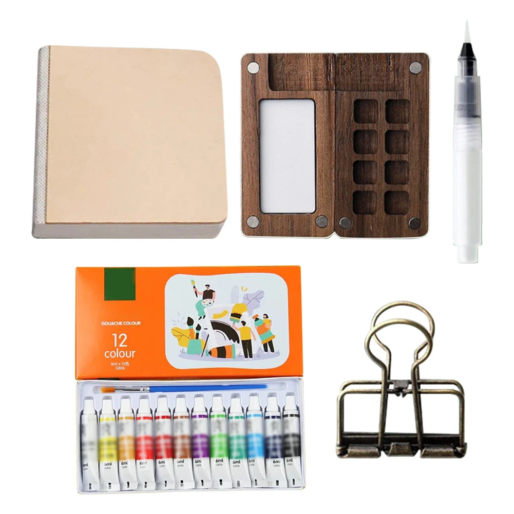 Artist Watercolor Set Portable Watercolor